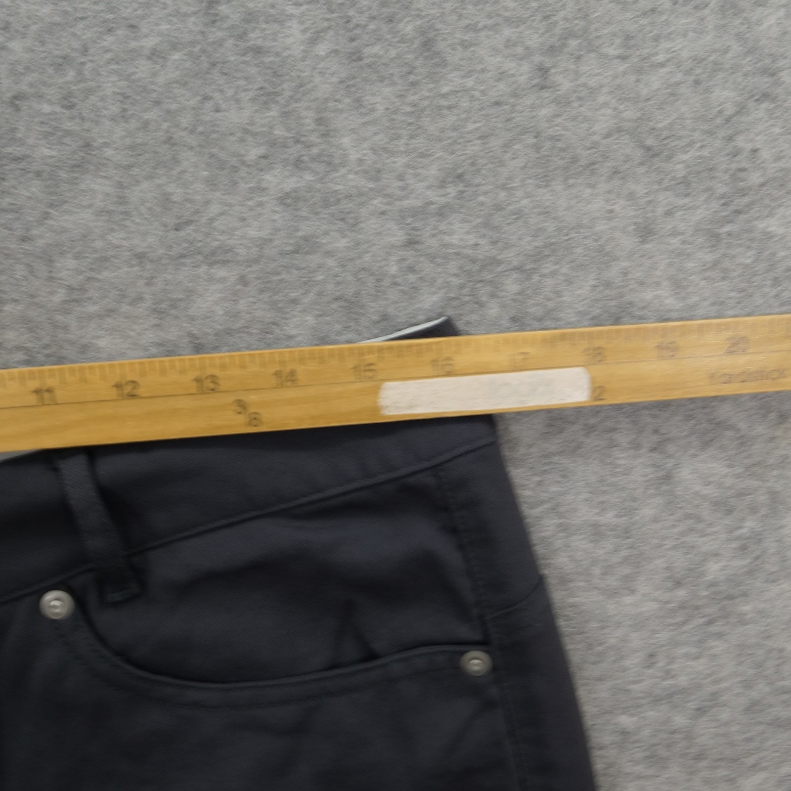 Outlier Pants Mens 32 Gray Straight Double Weave Canvas Workwear Mid Rise — image 8 of 8